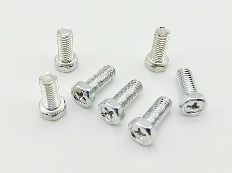 Phillips-drive-hex-head-screw